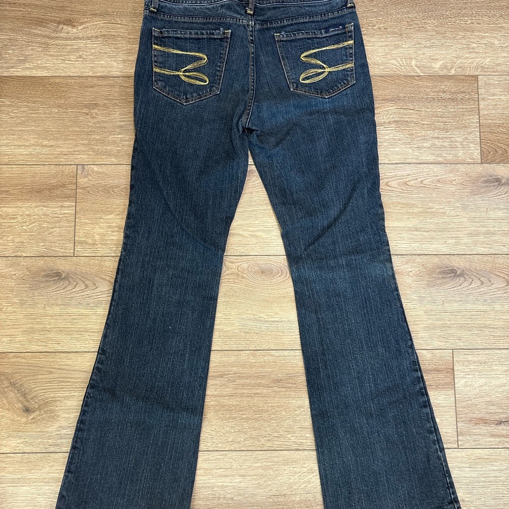 Seven7 Blue Flare Jeans - Picture 5 of 5